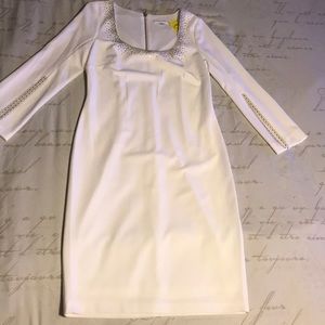 Cream Colored Calvin Klein Dress